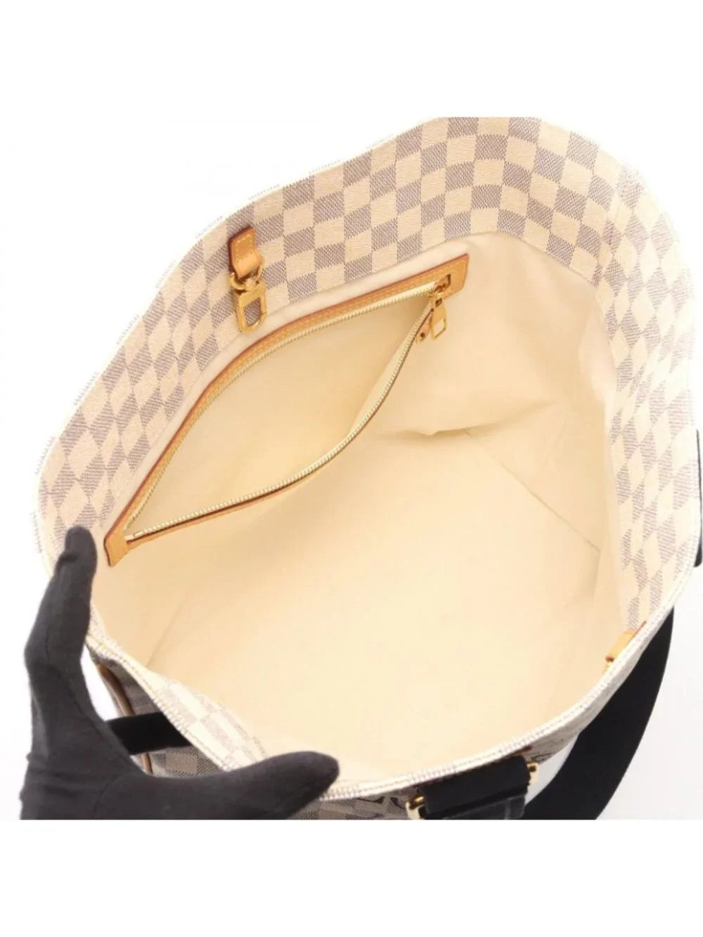 Louis Vuitton Tote Bag Plan Soleil Cabas PM Canvas Suede